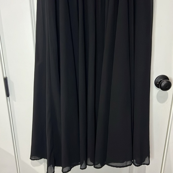 NWT Lulus Black Lace Maxi Dress - Picture 9 of 11